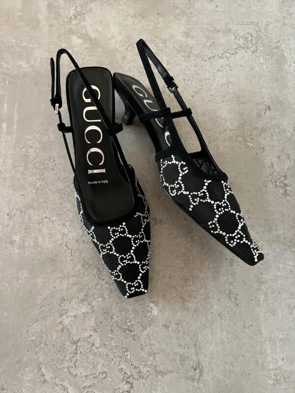 Gucci Short Heel slingback - Image 2