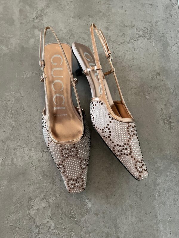 Gucci Short Heel slingback - Image 5
