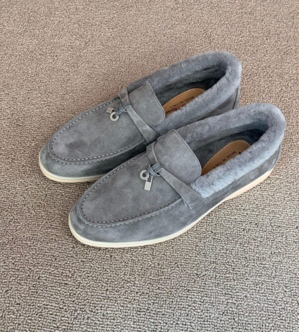 Loro Piana Summer Charms Walk Loafer Fur