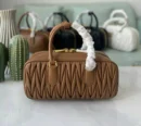 Miu Miu Arcadie matelassé leather bag