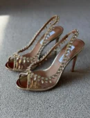 AquazzuraTemptation crystal sandals