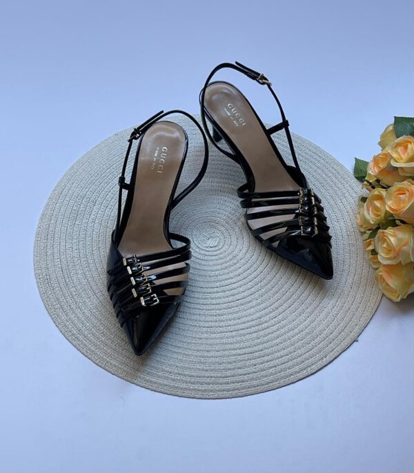 Gucci Slingback Heels - Image 3