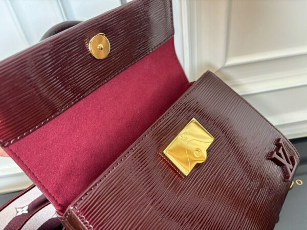 LV Cluny Mini 20 cm (Maroon) - Image 4