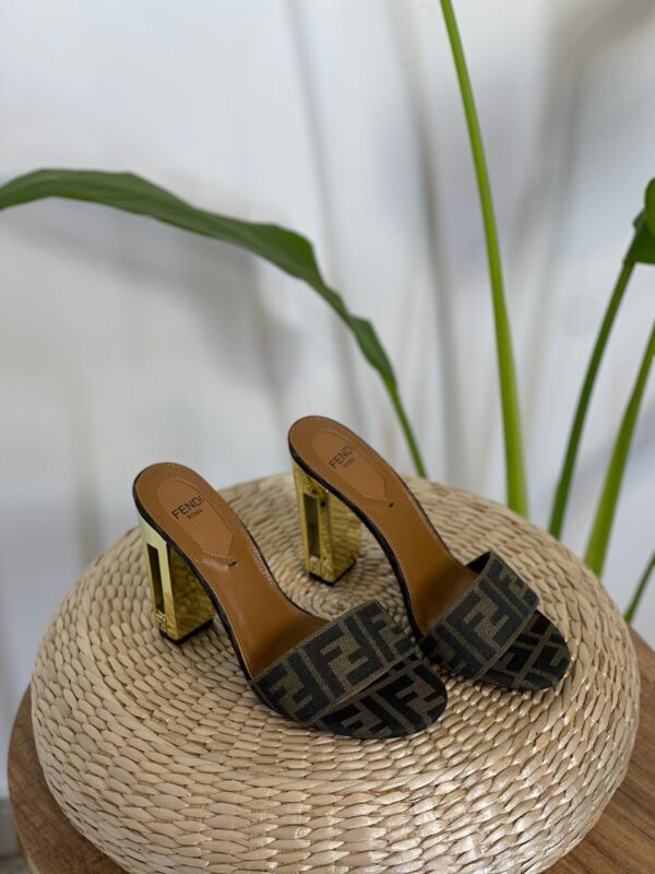 Fendi Slippers With Heels