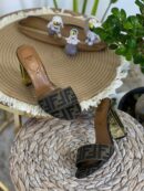 Fendi Slippers With Heels