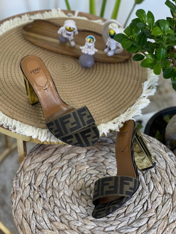 Fendi Slippers With Heels - Image 2