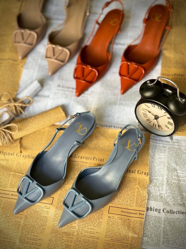Valentino Short Heel Slingback - Image 6