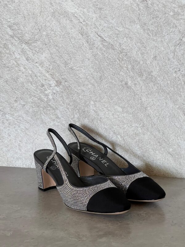 Chanel Slingback heels - Image 2