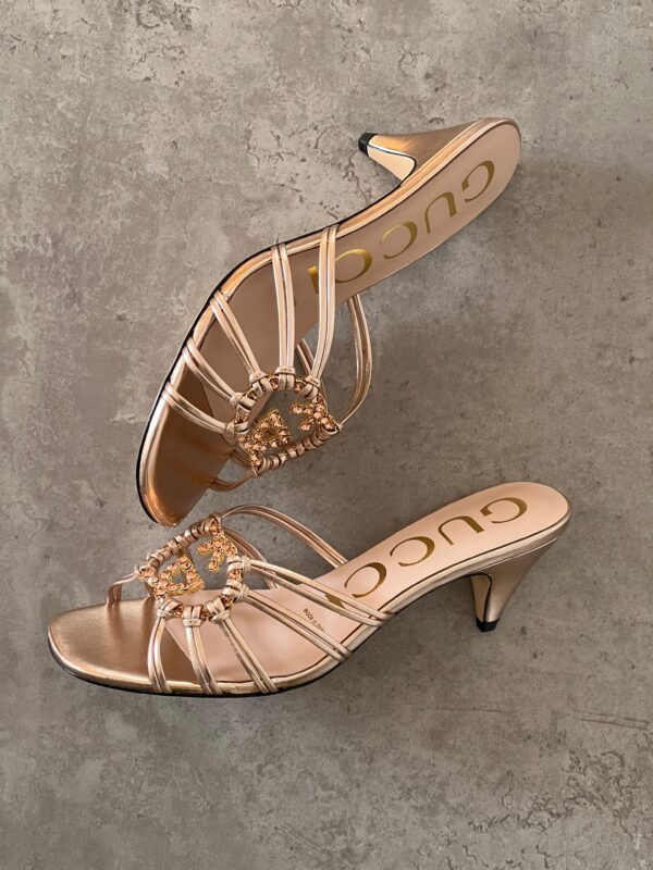 Gucci Sandal with Heels - Image 2