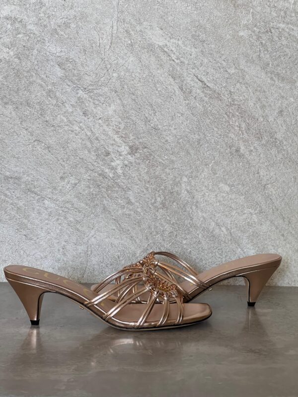 Gucci Sandal with Heels - Image 4