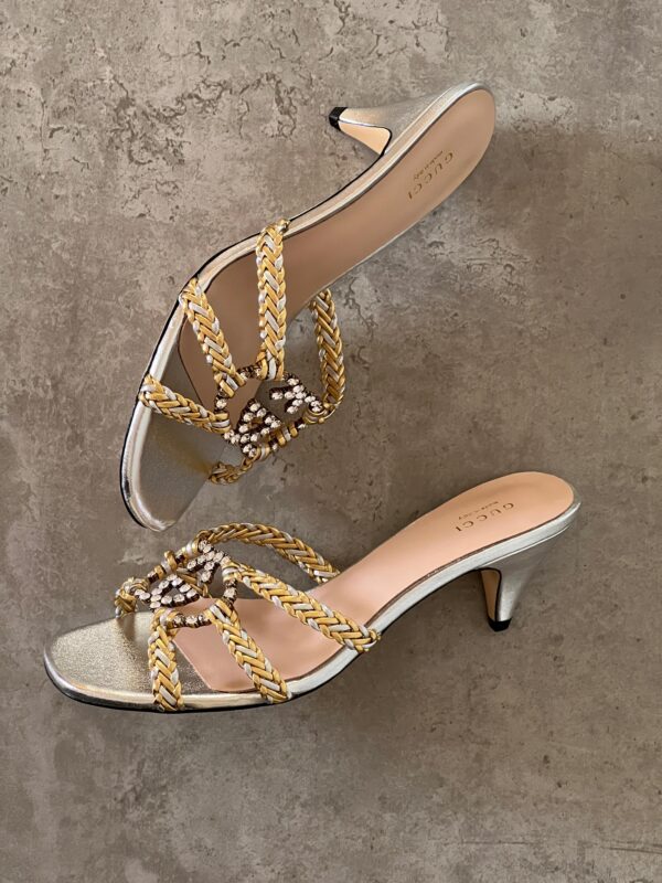 Gucci Sandal with Heels - Image 3