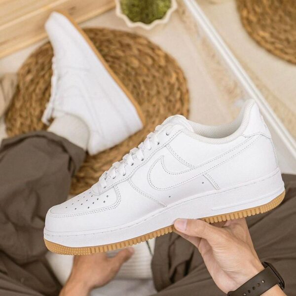 Nike Air Force 1 (07 White Gum) - Image 2